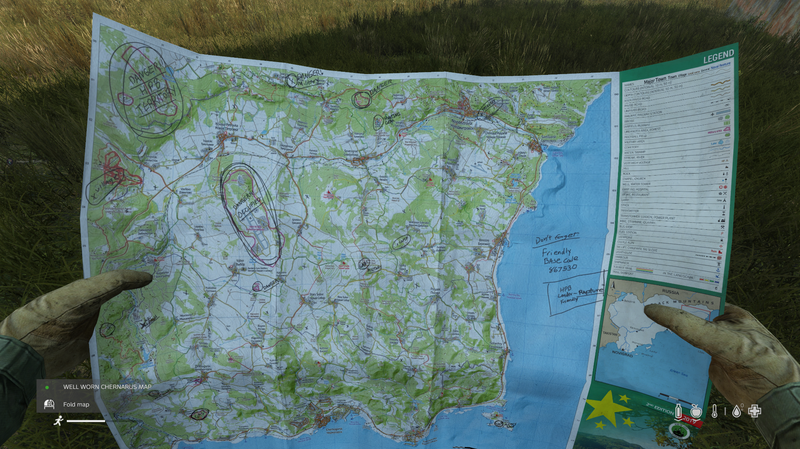Marked Chernarus Map